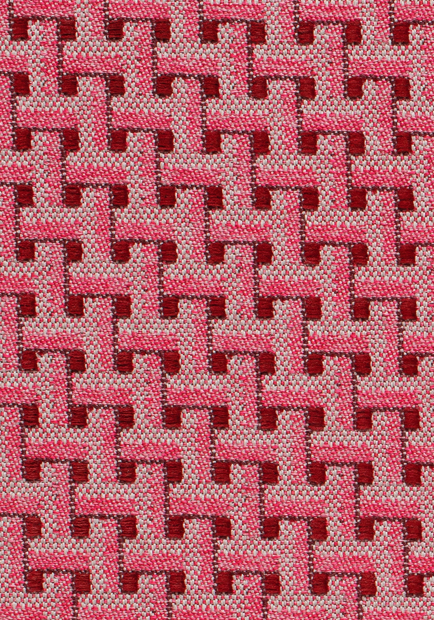 Bolster Janis Bordeaux & Pink - Image 2