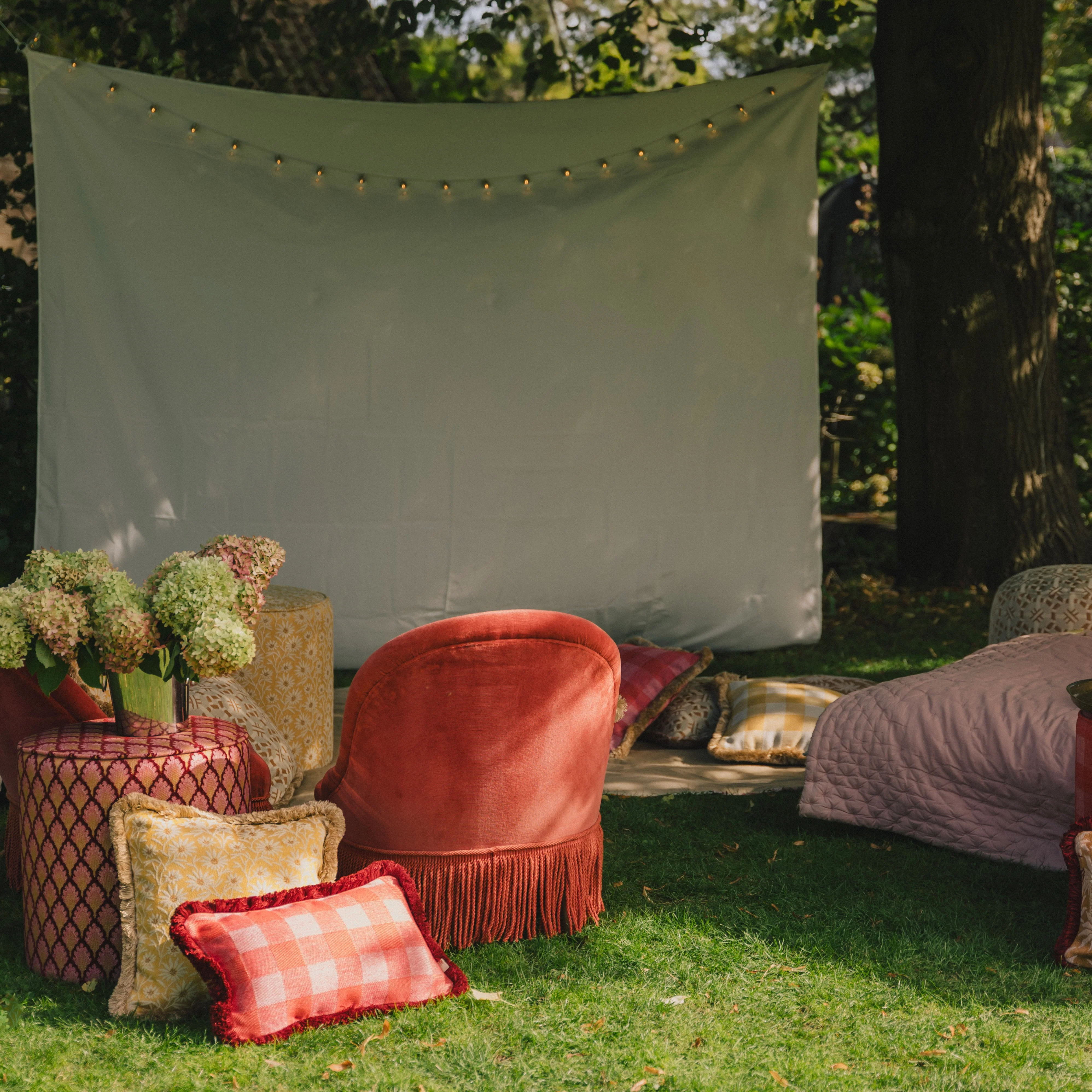 Cushion Brigitte Chili & Pink - Image 3