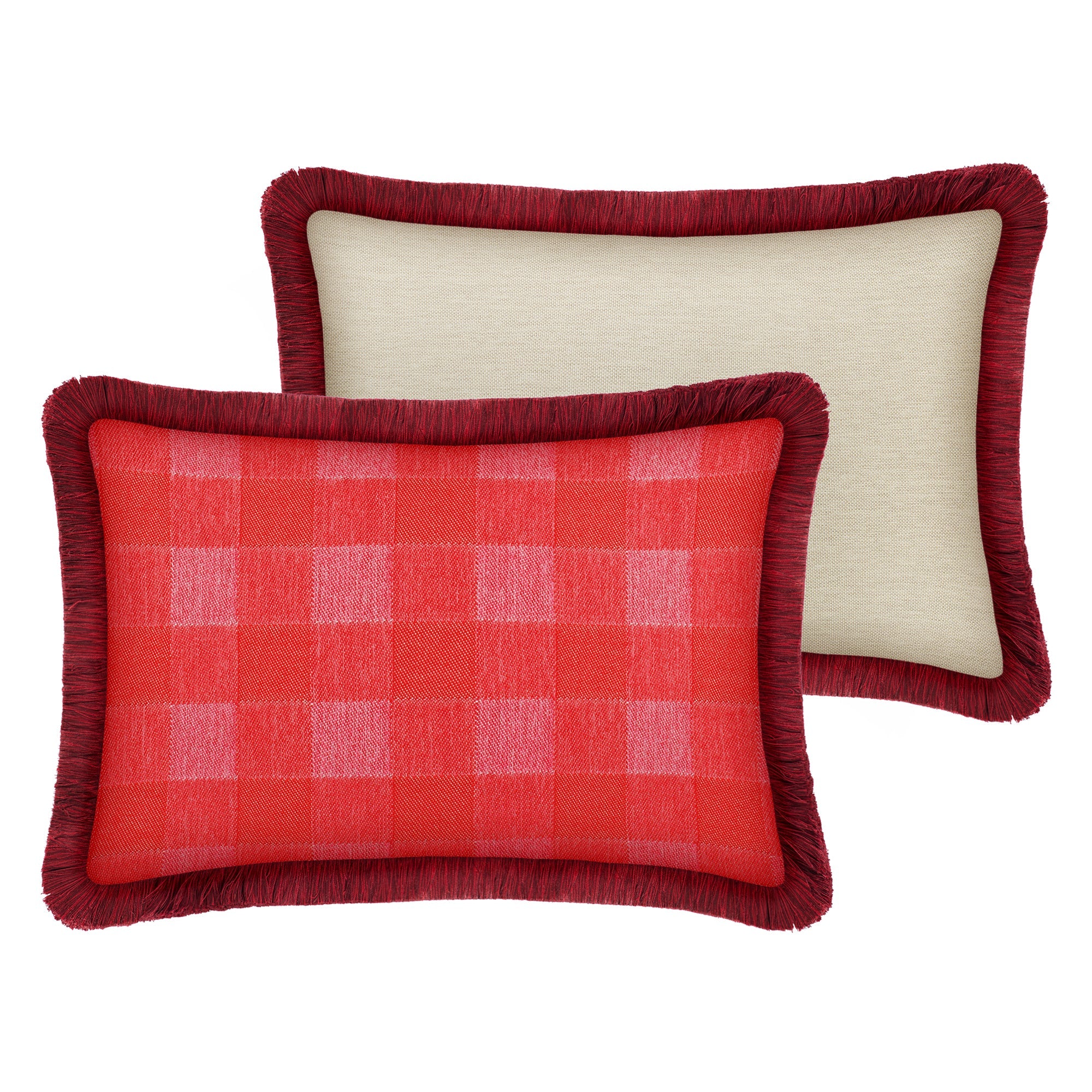 Cushion Brigitte Chili & Pink - Image 5