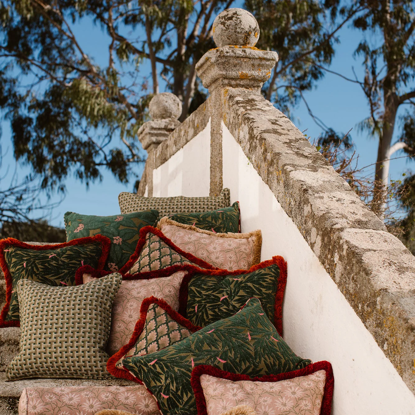 Cushion Janis Moss & Olive - Image 7