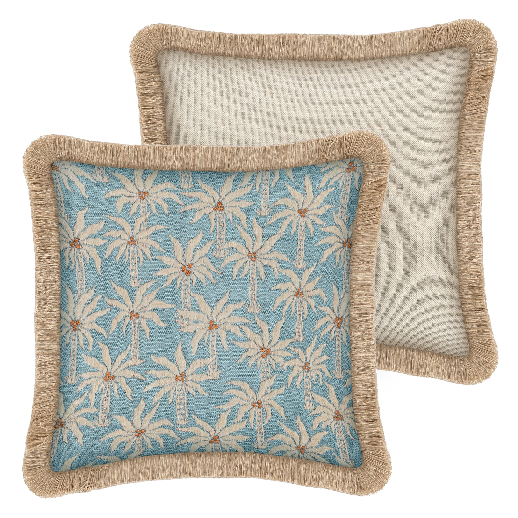 Cushion Laura Ice & Ecru - Image 2