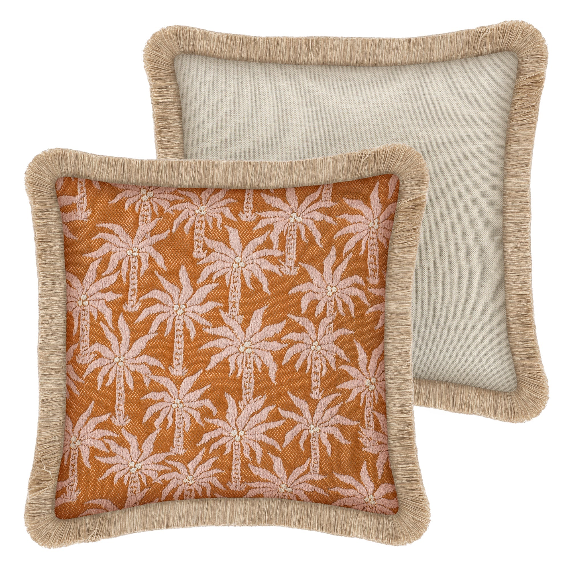 Cushion Laura Rose & Caramel - Image 2