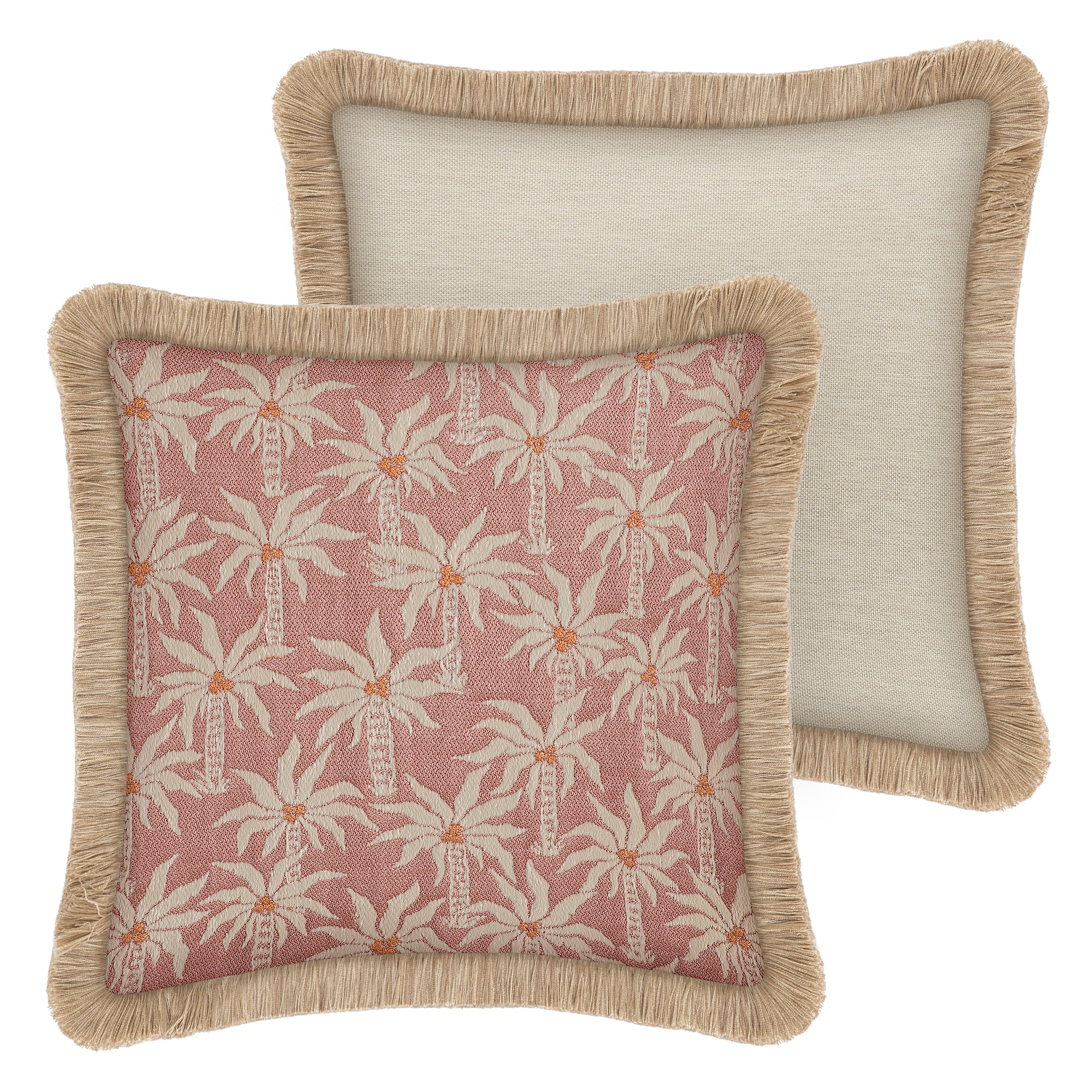Cushion Laura Rose & Ecru - Image 5