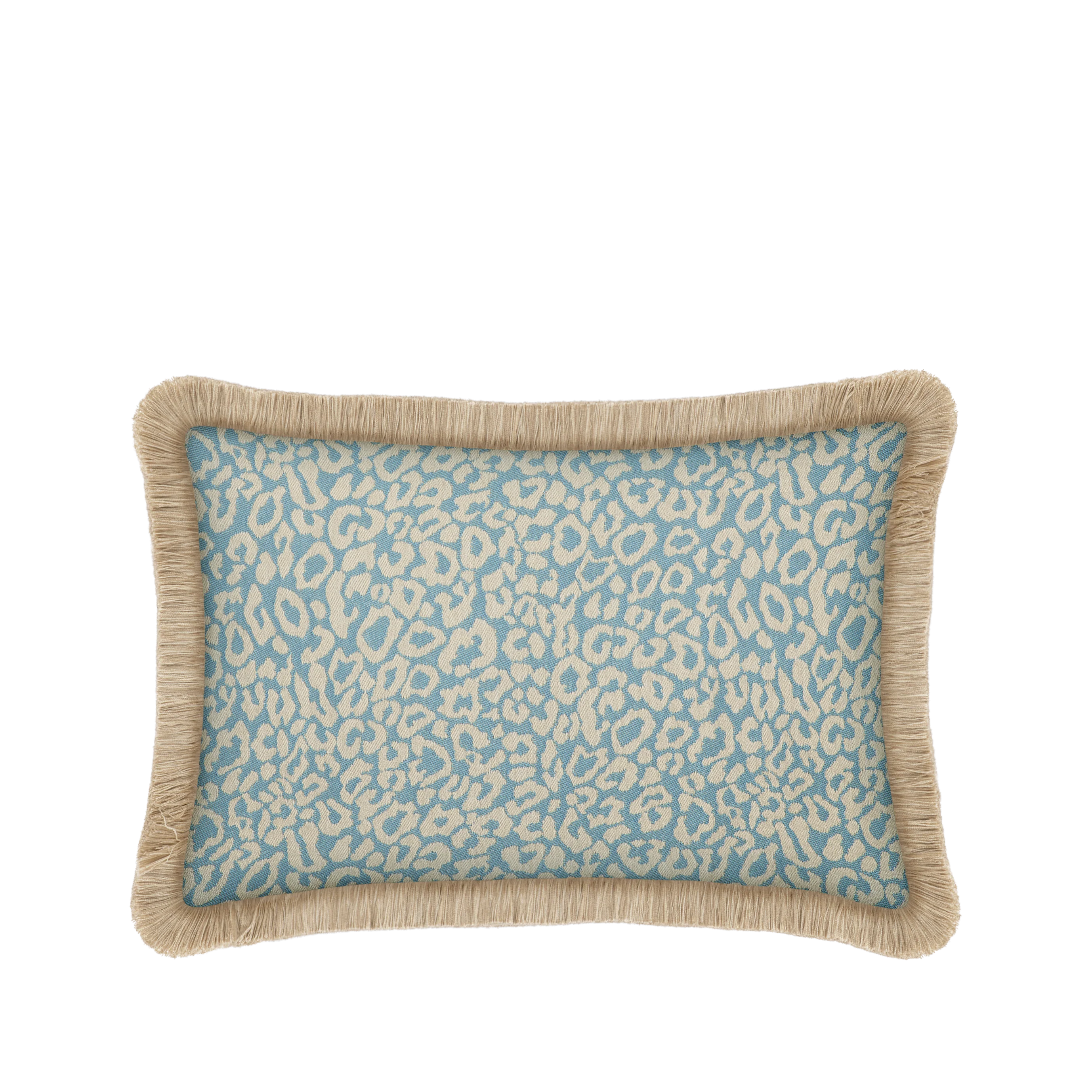 Cushion Maya Ice & Ecru