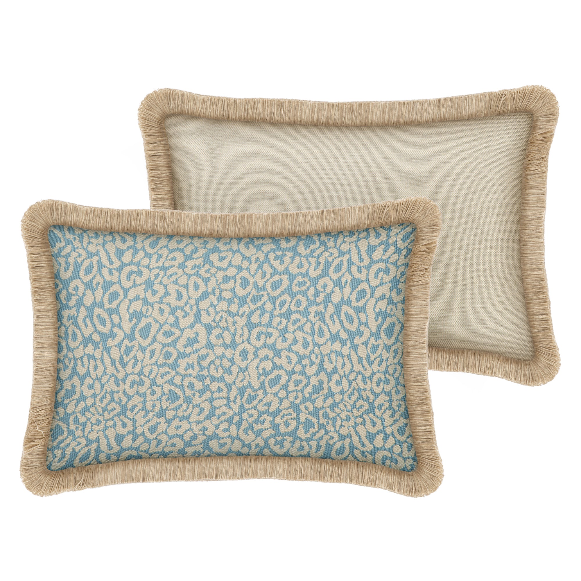 Cushion Maya Ice & Ecru - Image 8