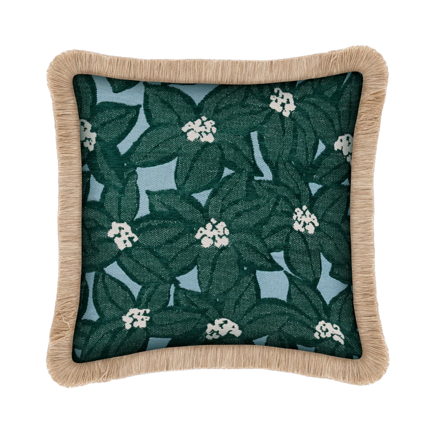 Cushion Michelle Emerald & Ice