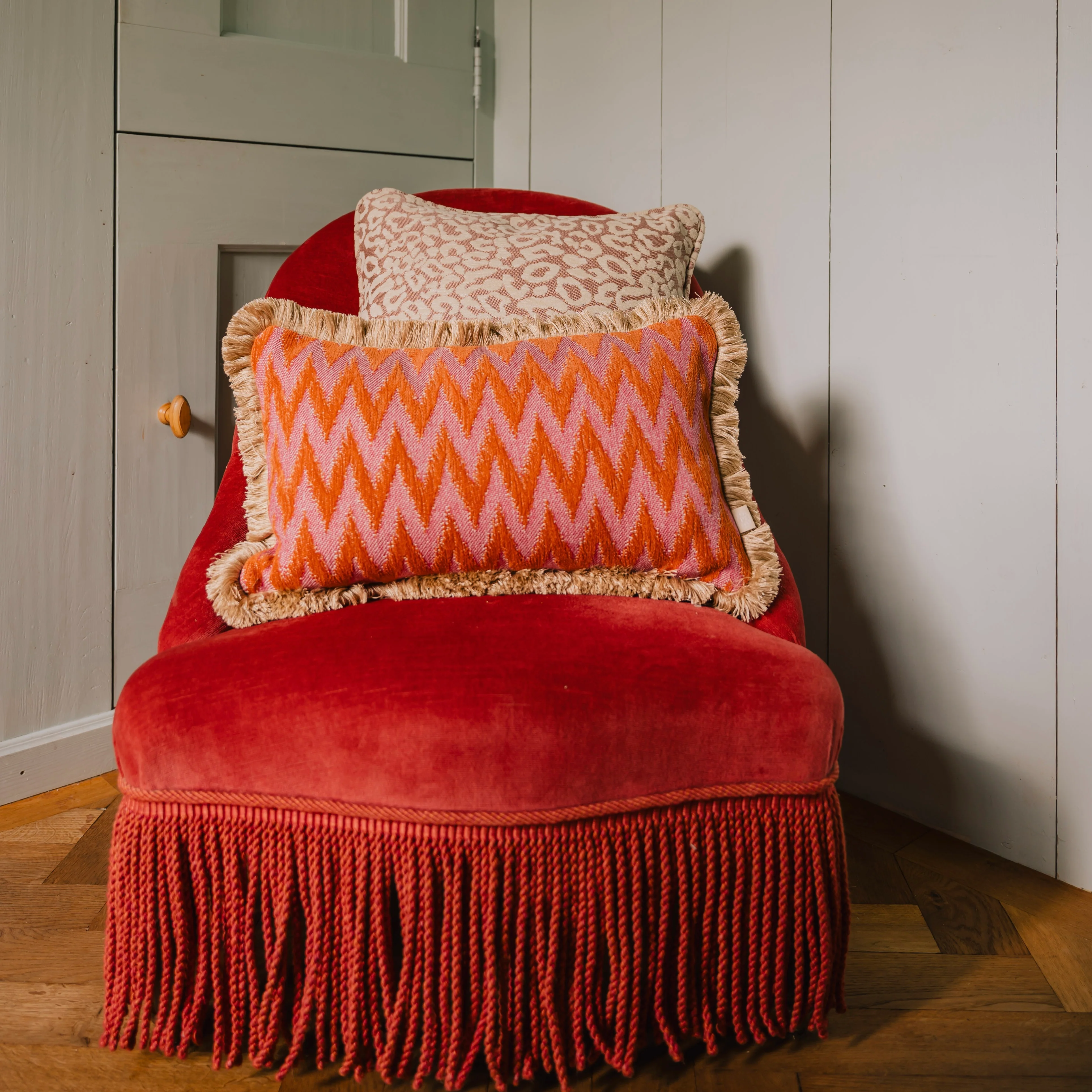 Cushion Rosita Orange & Pink - Image 4