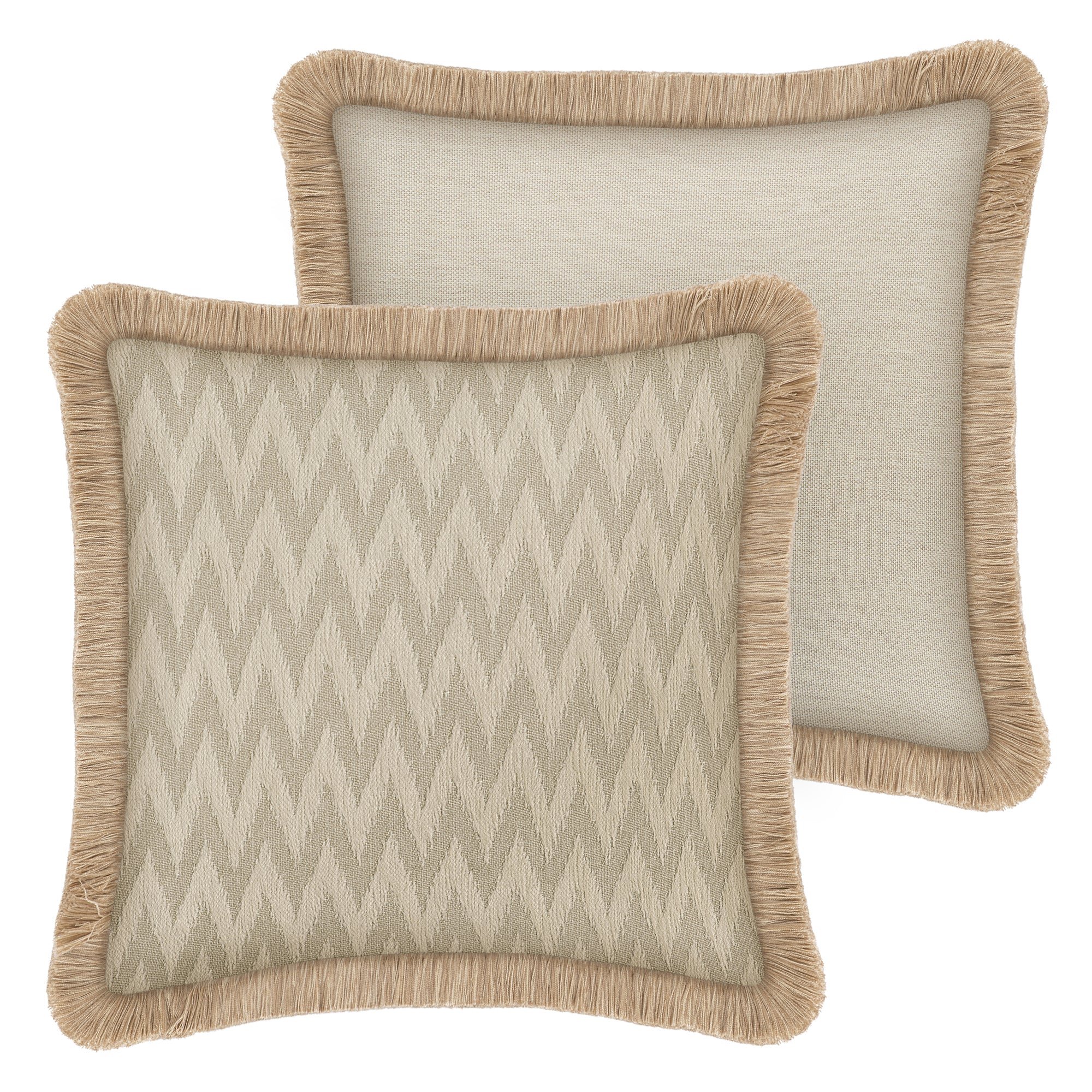 Cushion Rosita Sand & Ecru - Image 4