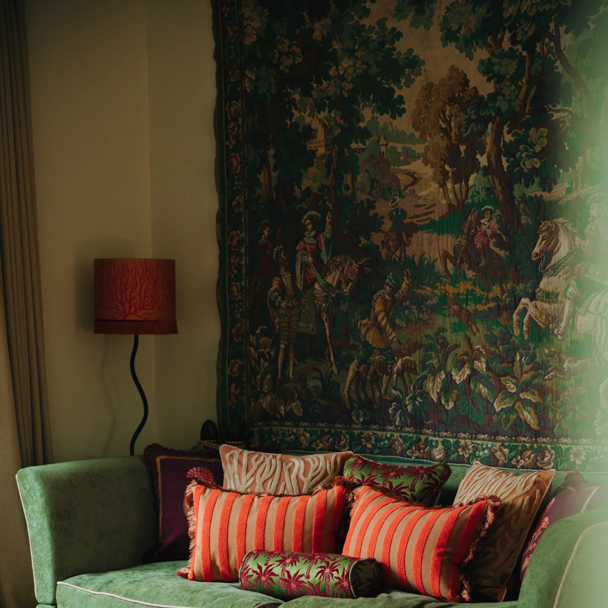 Cushion set Coral & Caramel - Image 5