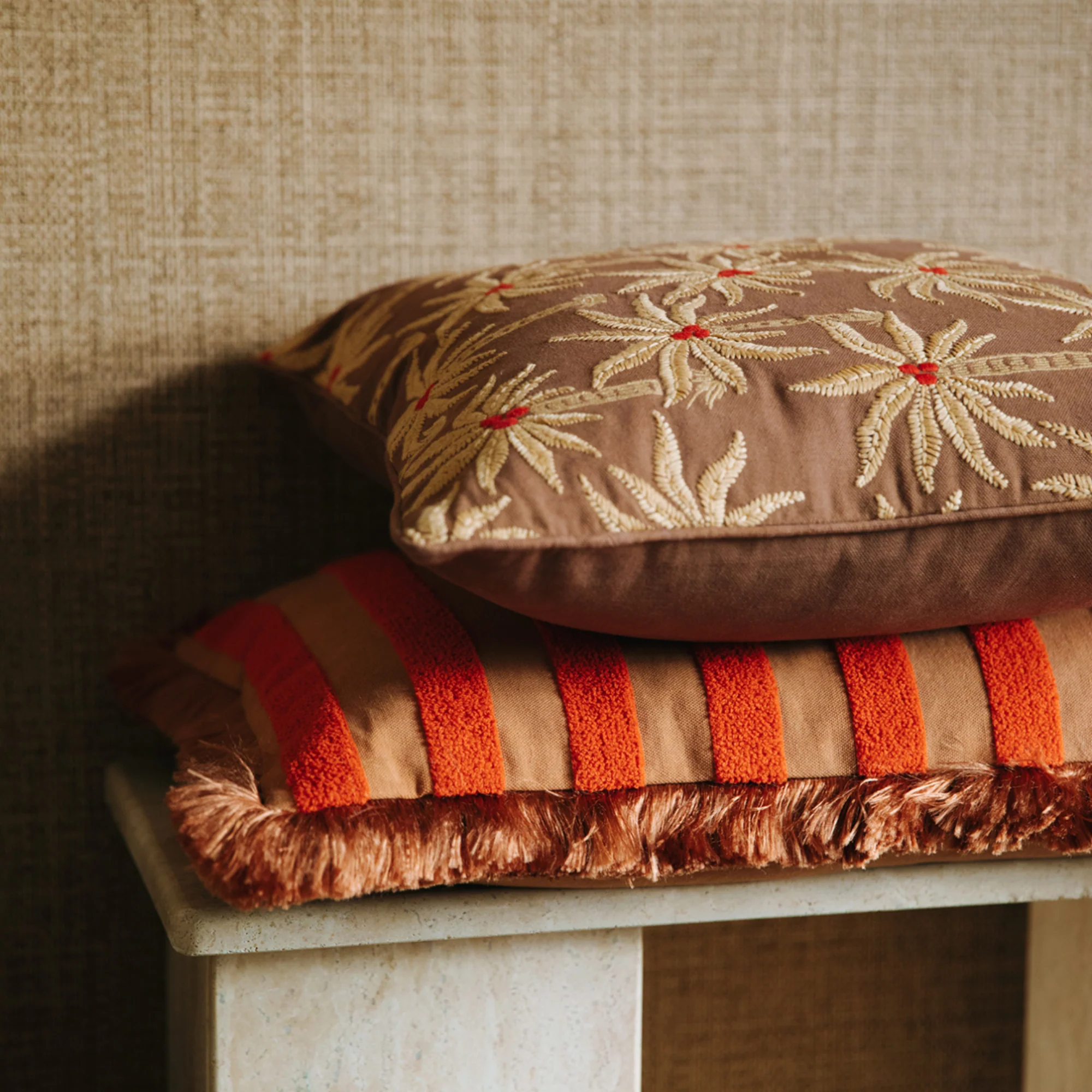 Cushion set Coral & Cinnamon - Image 5