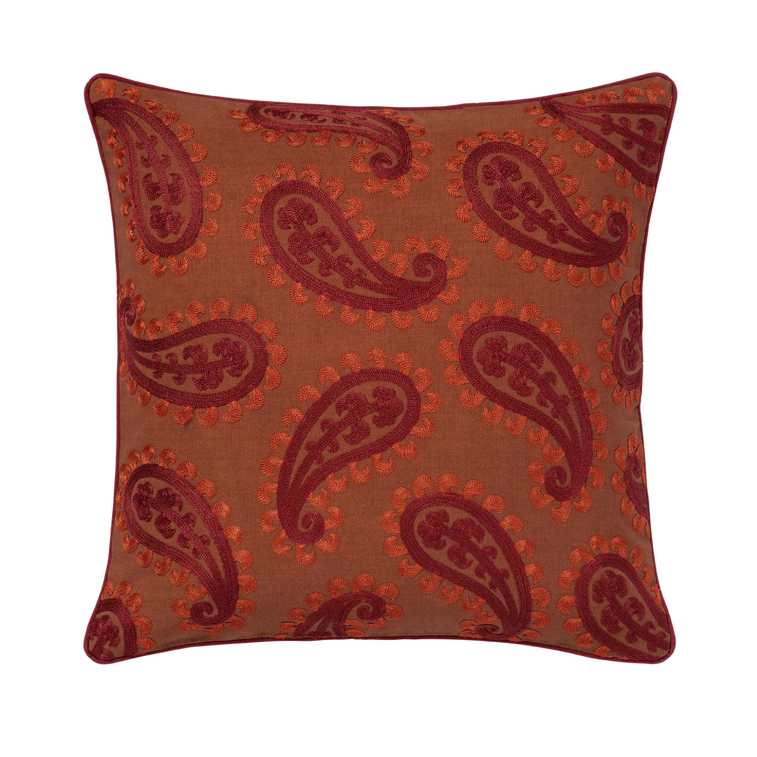 Cushion Siena Bloom Spice & Coral