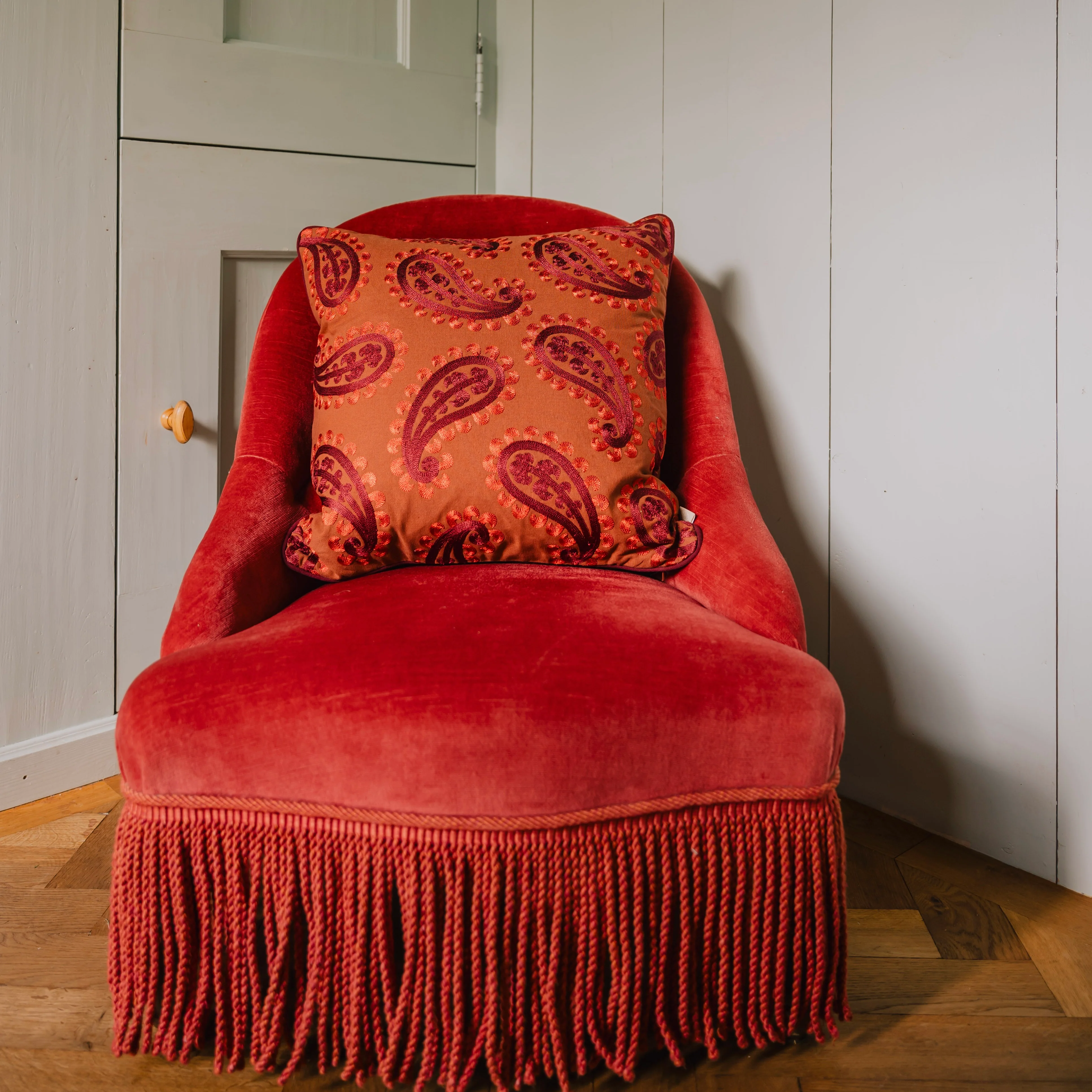 Cushion Siena Bloom Spice & Coral - Image 5