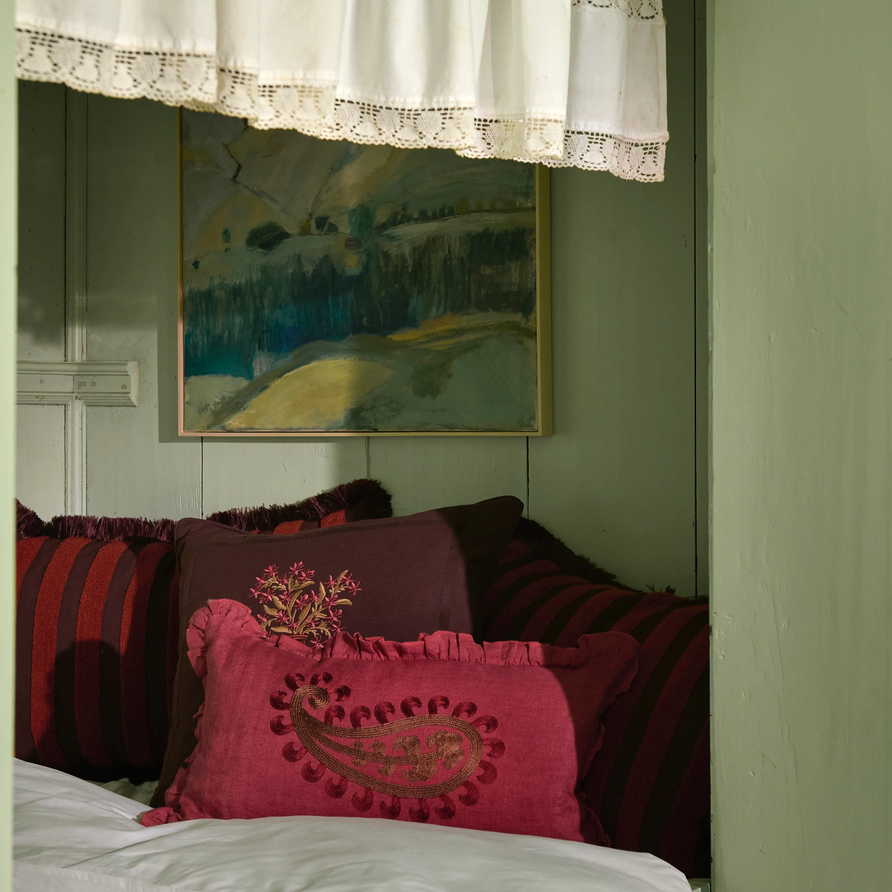 Cushion Siena Pink & Rust - Image 5