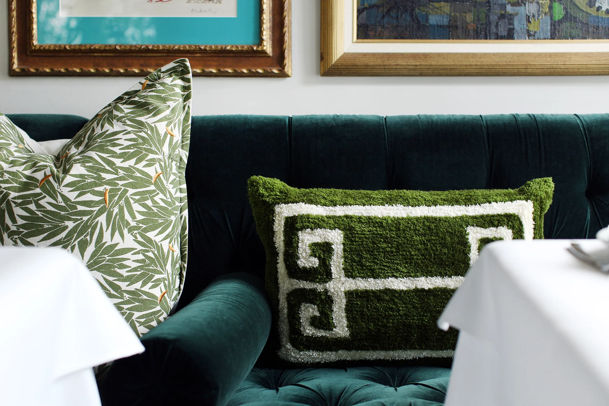 Cushion Yoko Pesto - Image 4