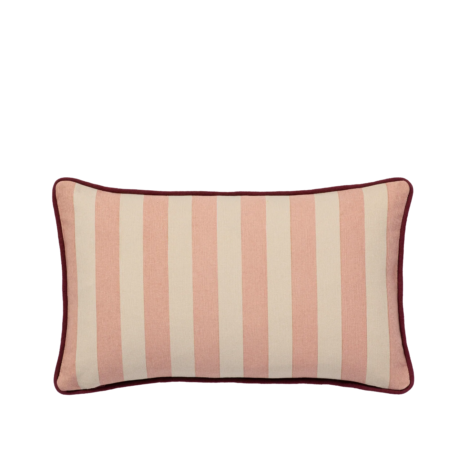 Double sided cushion Audrey Burgundy & Fern - Image 9