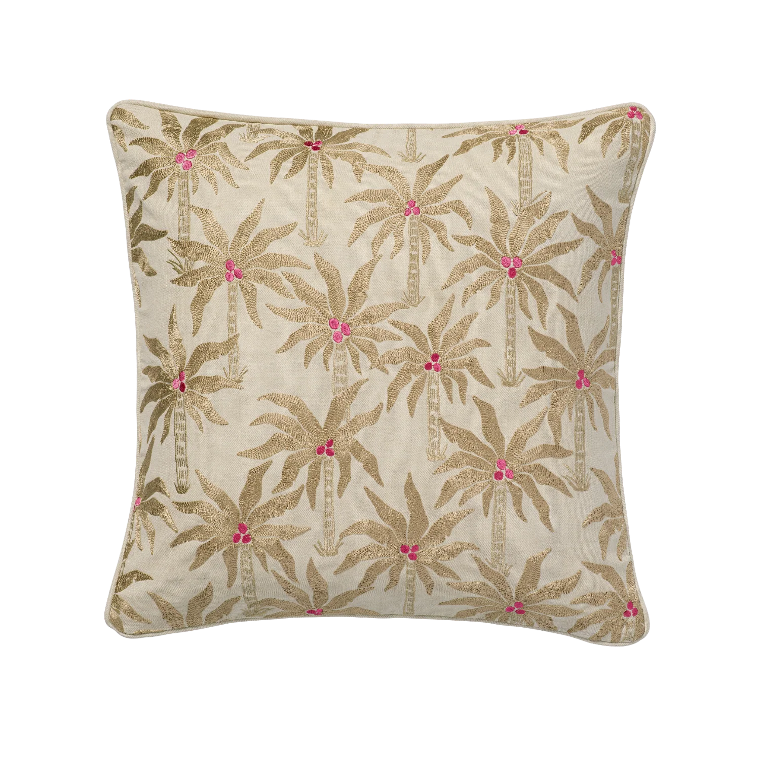 Cushion Laura Sand & Ecru