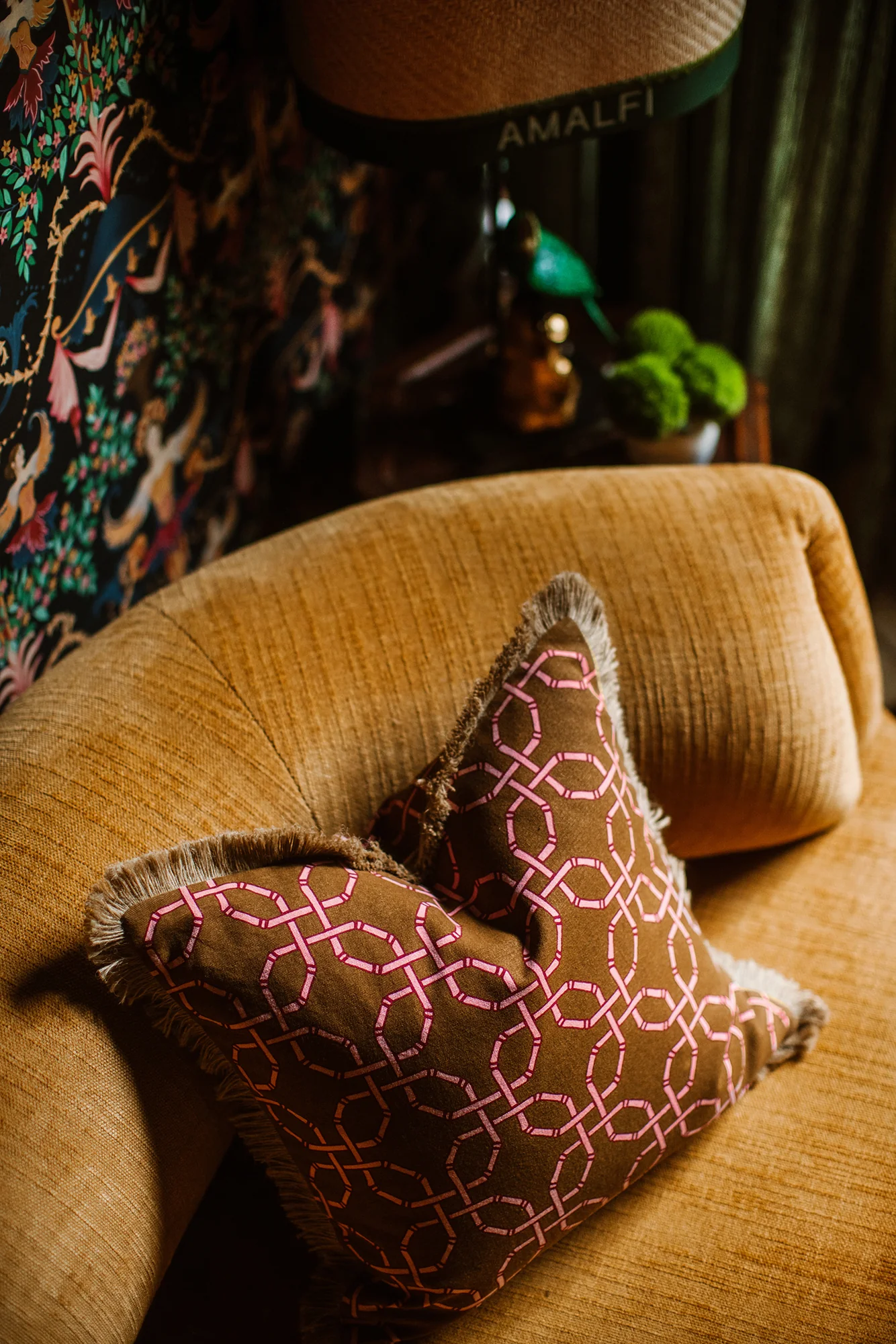 Cushion Harper Spice & Pink - Image 3