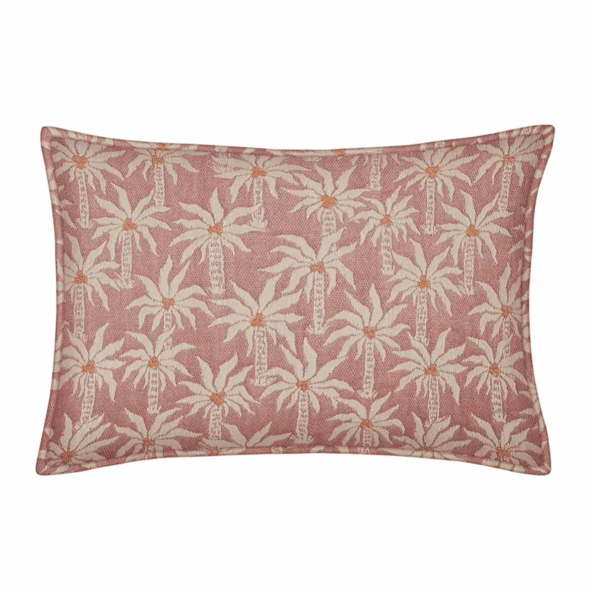 Double sided cushion Laura Rose & Ecru x Jackie Bordeaux & Rose - Image 3