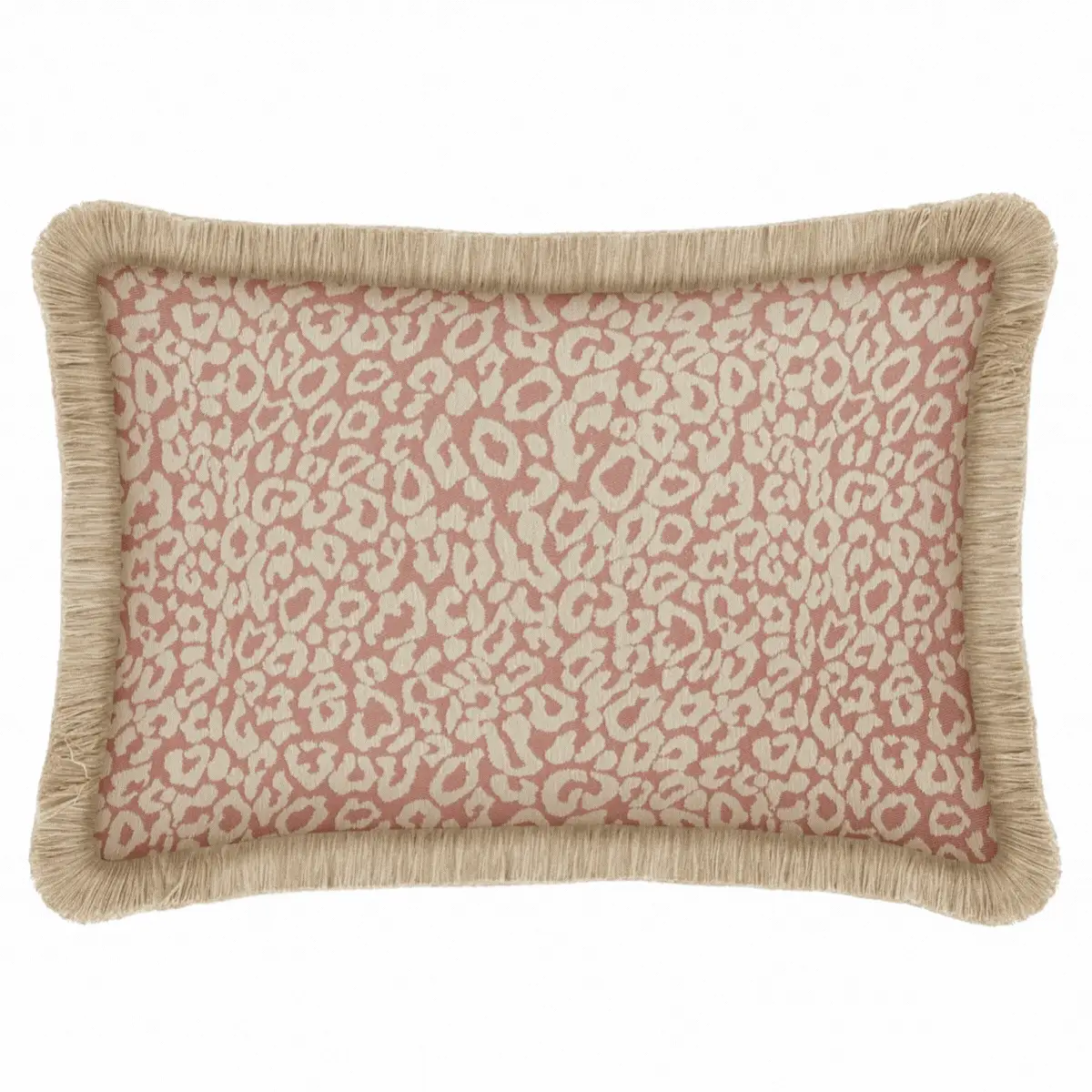 Double sided cushion Maya Rose & Ecru x Rosita Olive & Rose - Image 3