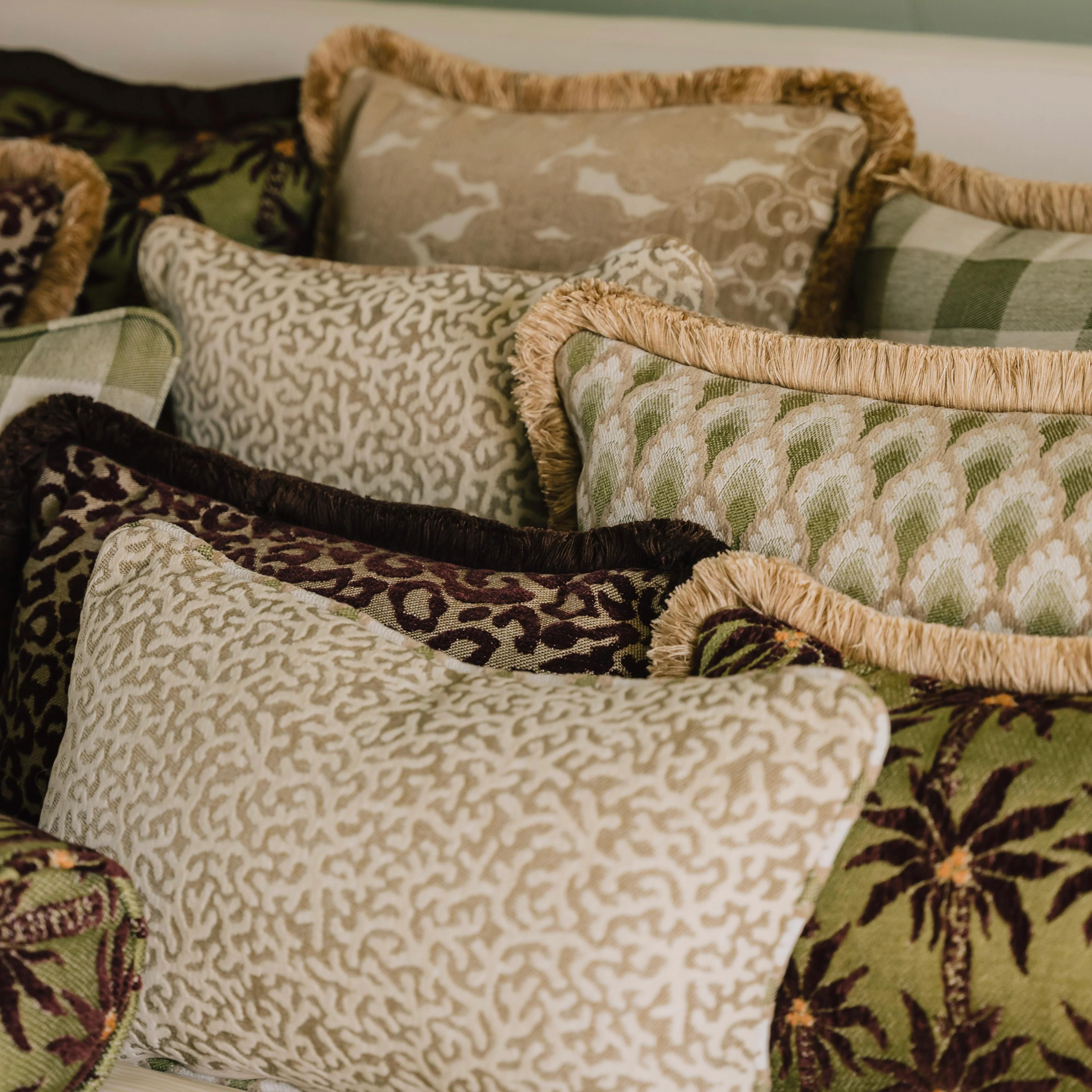 Double sided cushion Yin Sand & Ecru x Lauren Sand & Ecru - Image 5
