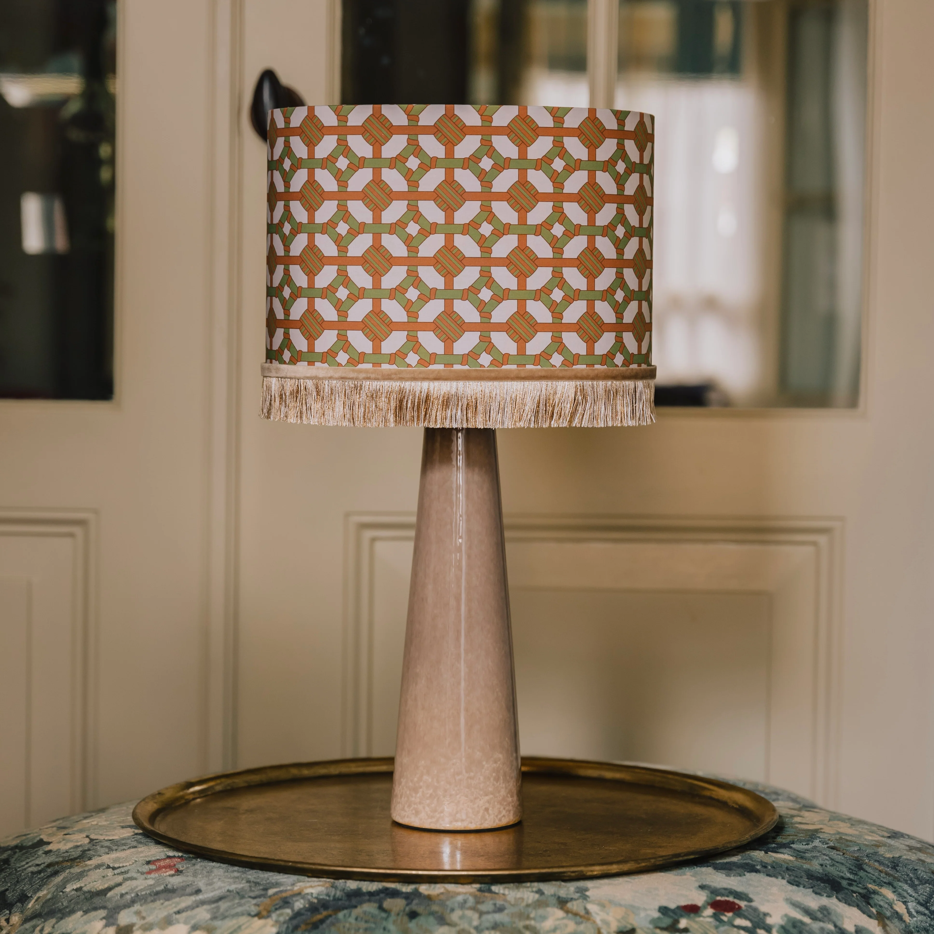 Lampshade Coco Fern & Caramel - Image 2