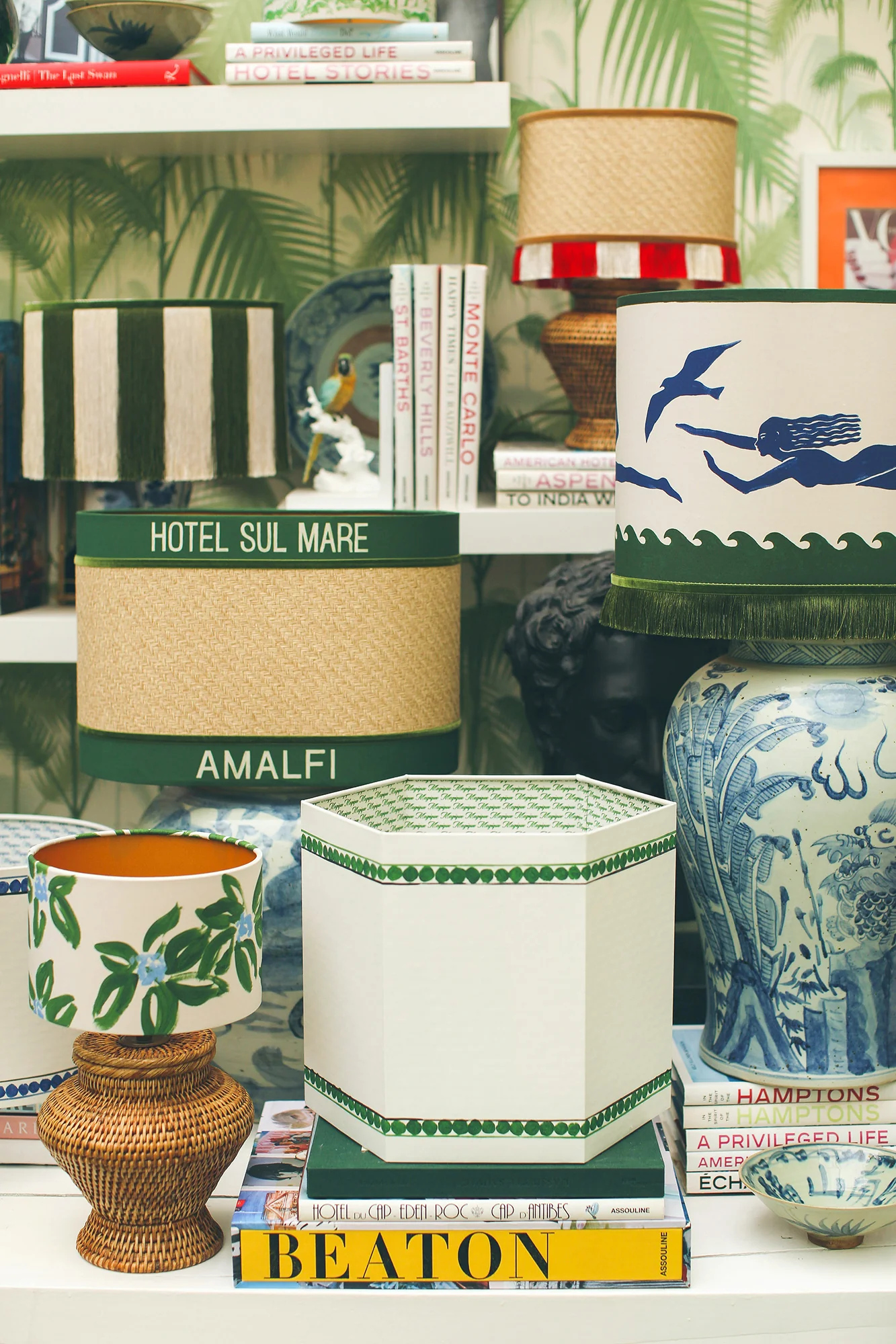 Palais x Hôtel Magique Lampshade Michelle Brush Green - Image 7