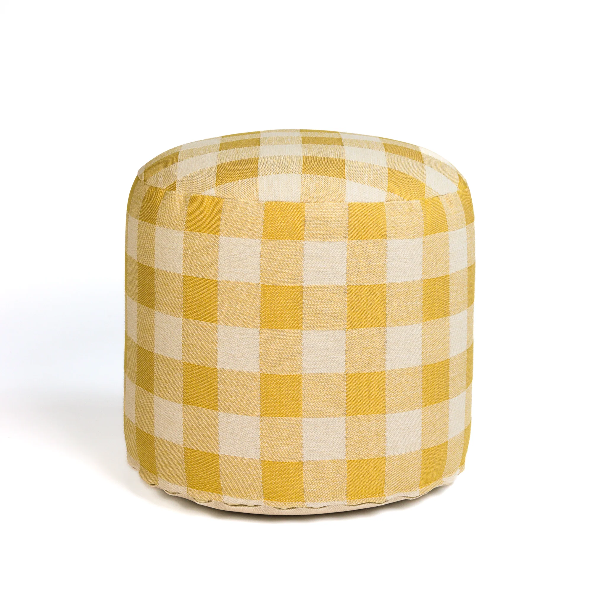 All-season pouf Brigitte Sunflower & Ecru
