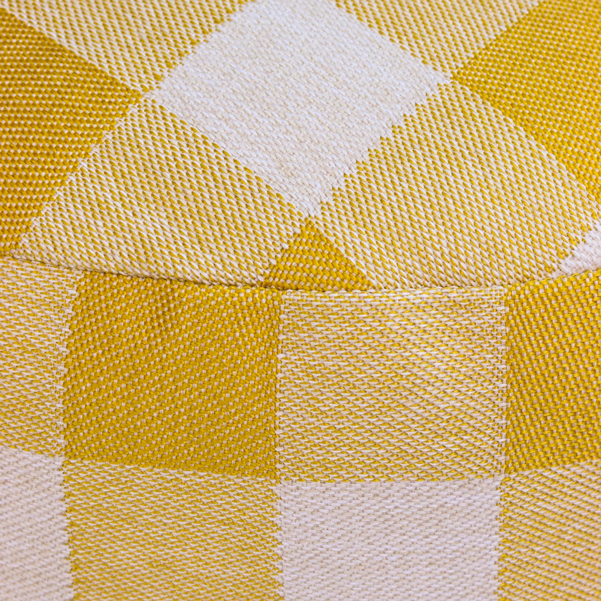 All-season pouf Brigitte Sunflower & Ecru - Image 2