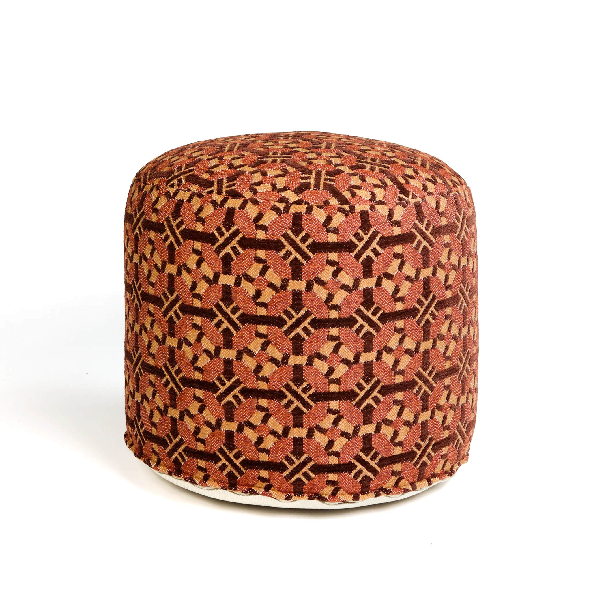 All-season pouf Coco Chocolate & Caramel
