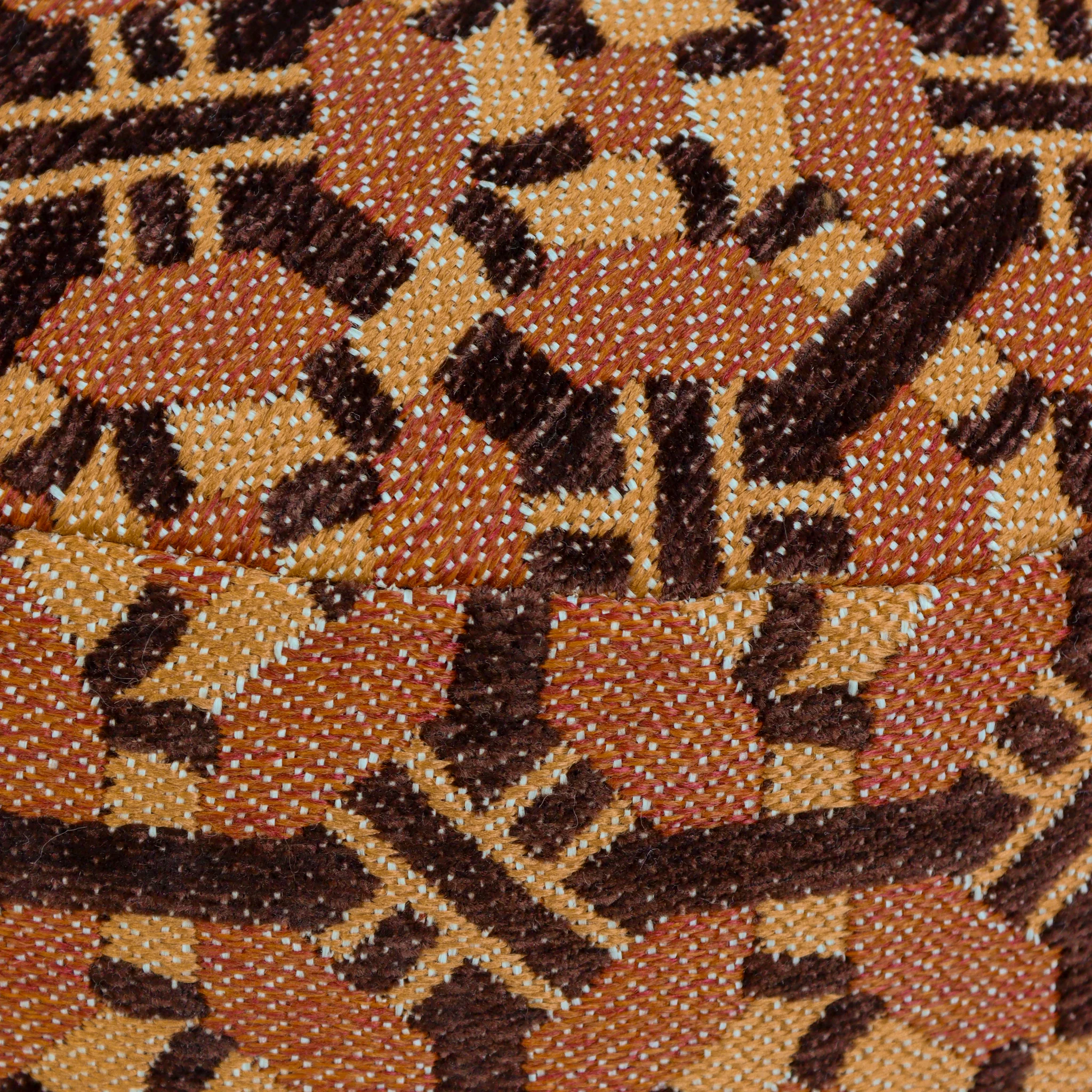All-season pouf Coco Chocolate & Caramel - Image 5