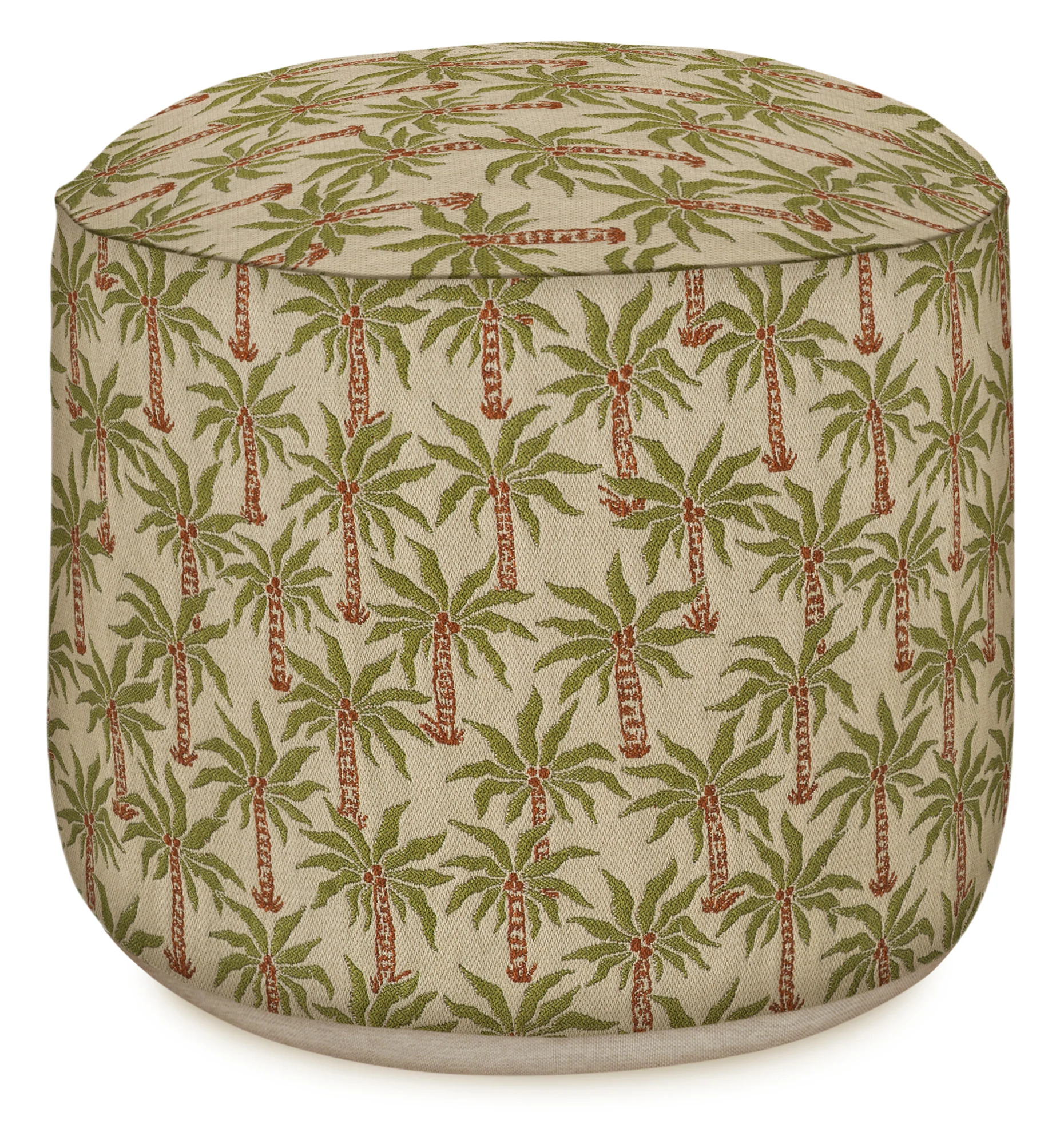 All-season pouf Laura Olive & Spice