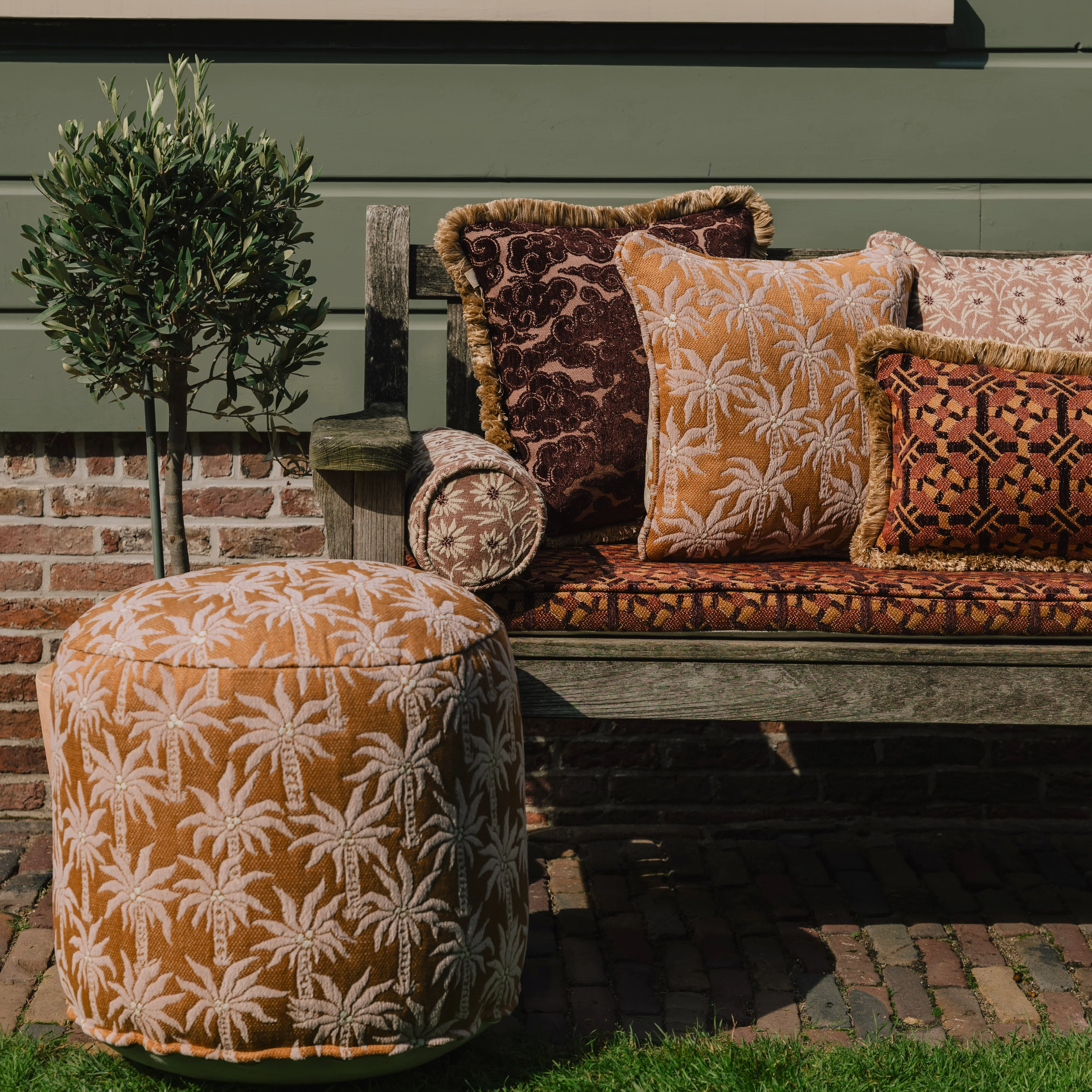 All-season pouf Laura Rose & Caramel - Image 2