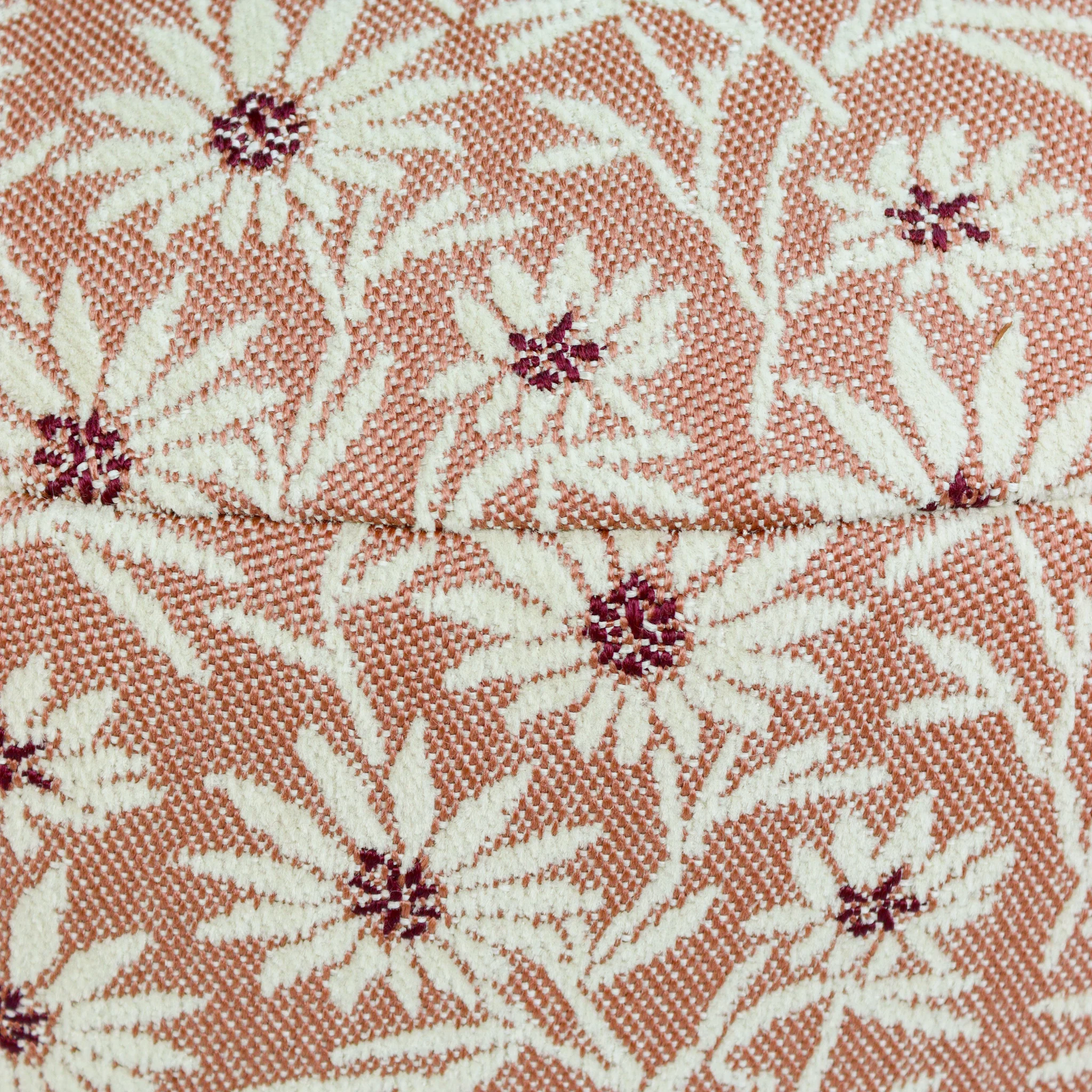 All-season pouf Mako Rose & Ecru - Image 2