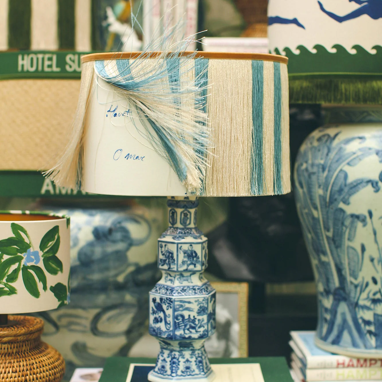 Palais x Hôtel Magique Lampshade Ava Light Blue - Image 3