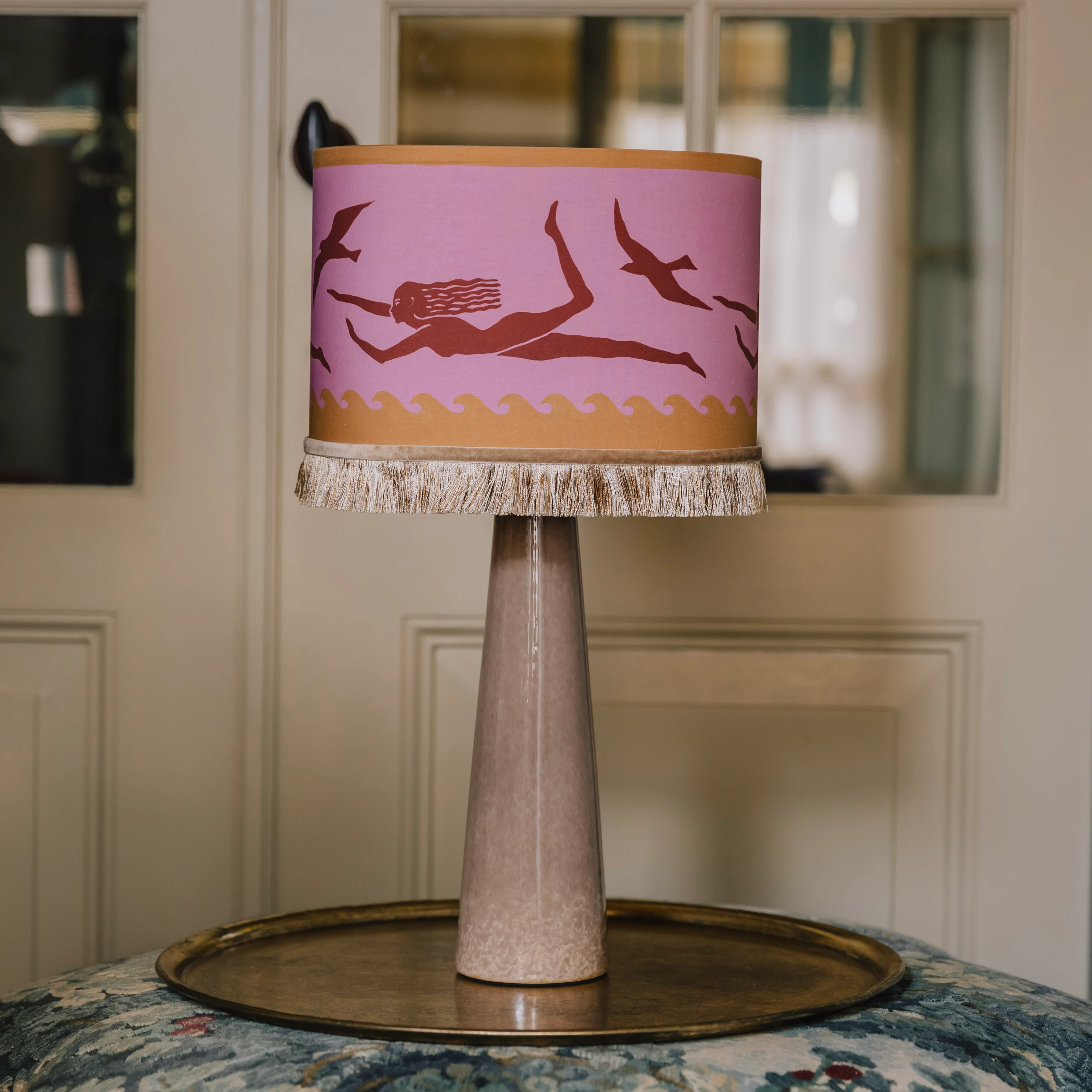 Palais x HĂ´tel Magique Lampshade Thalassa Pink & Spice - Image 3
