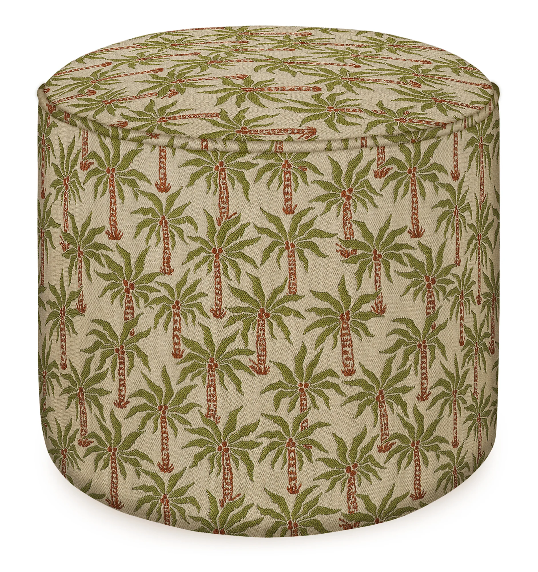 Pouf Laura Olive & Spice