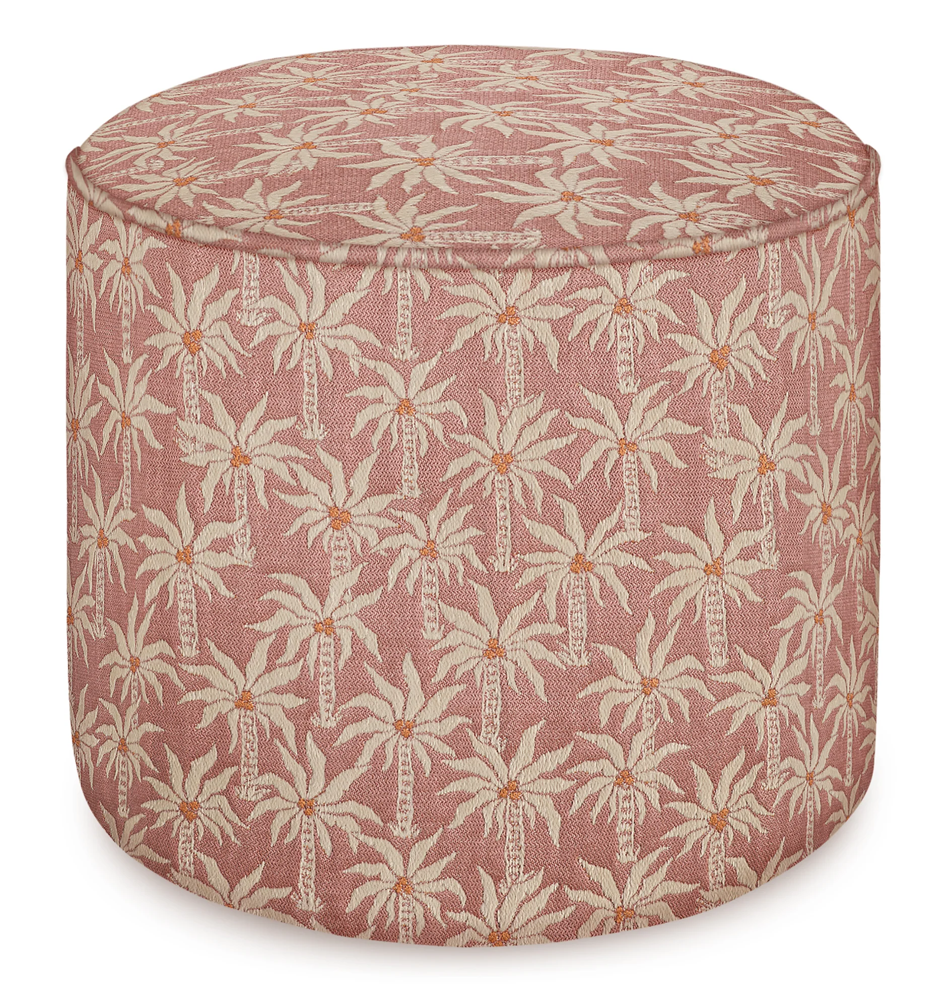Pouf Laura Rose & Ecru