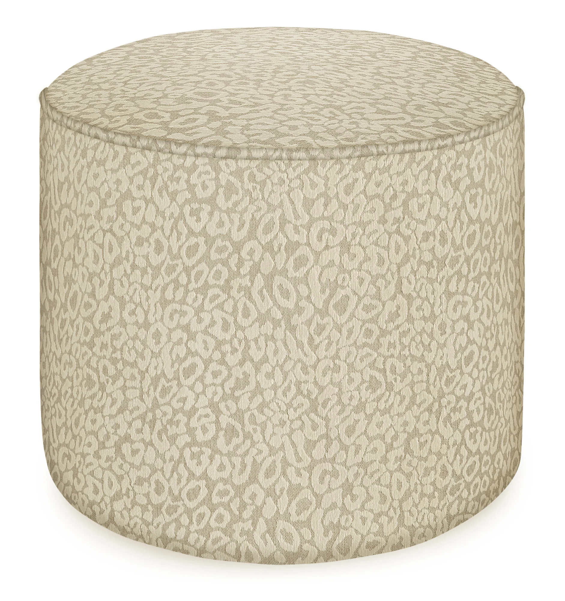 Pouf Maya Sand & Ecru