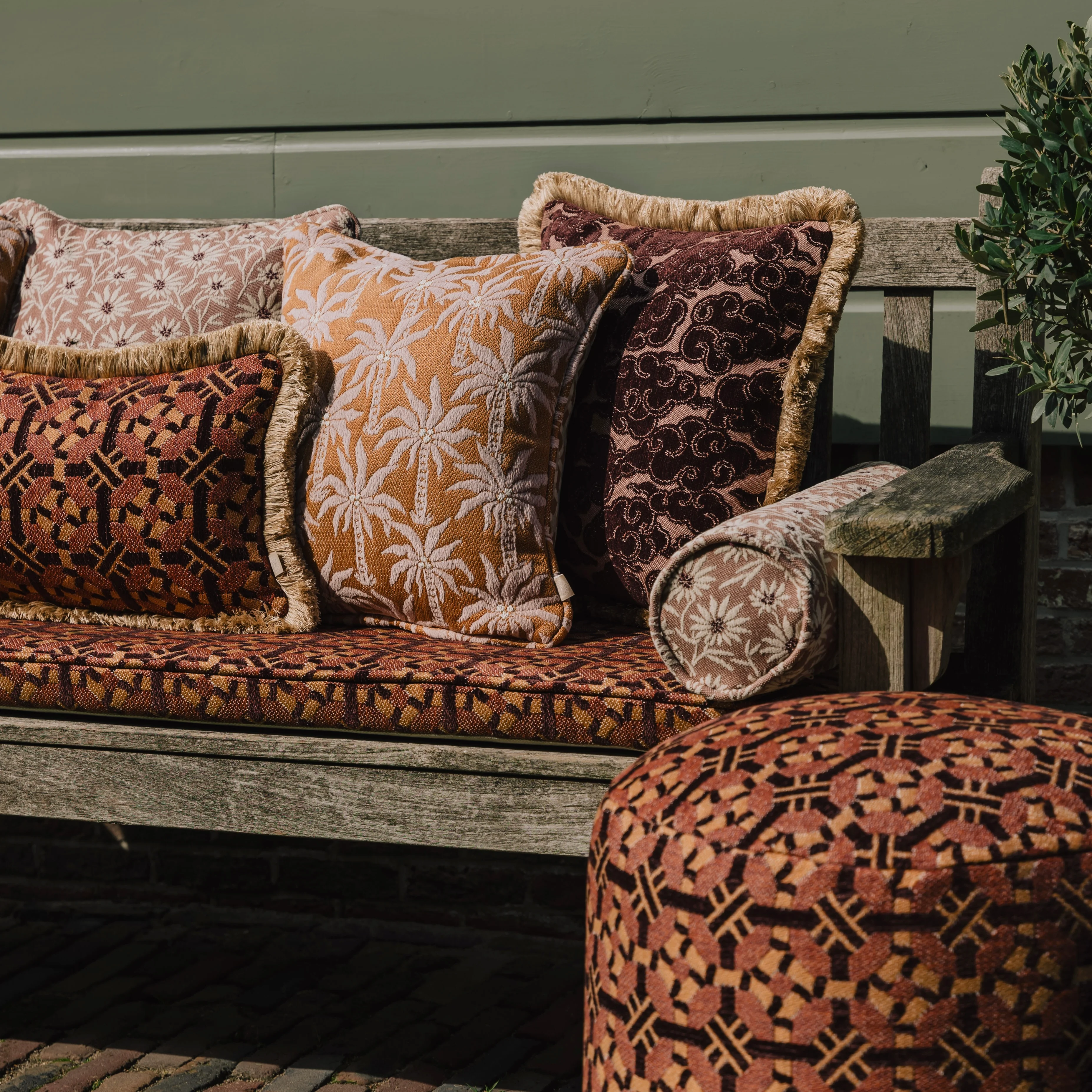 Sofa cushion Coco Chocolate & Caramel - Image 3